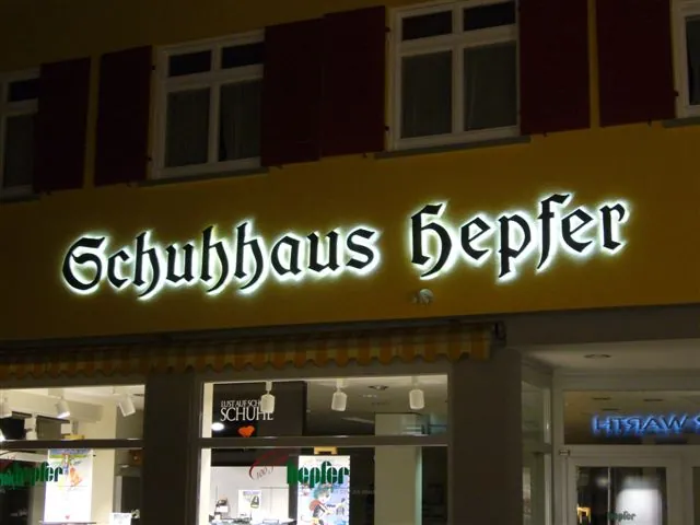 Sanierter Verkaufsraum
